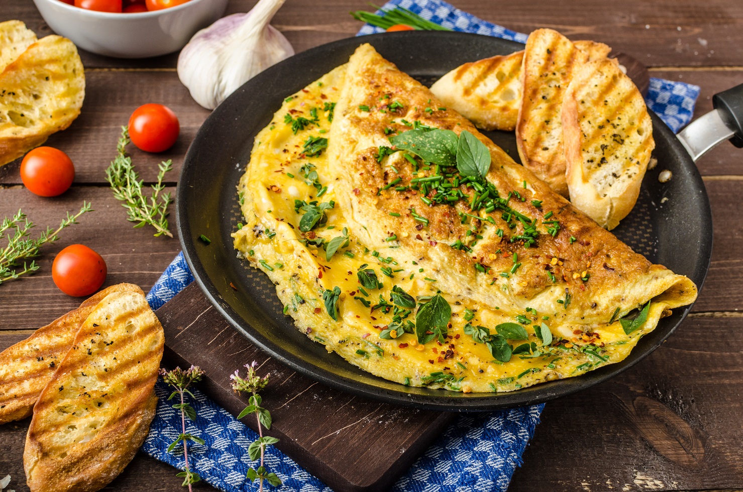 Rýchla raňajková omeleta? S týmto receptom ju máte hotovú za pár minút